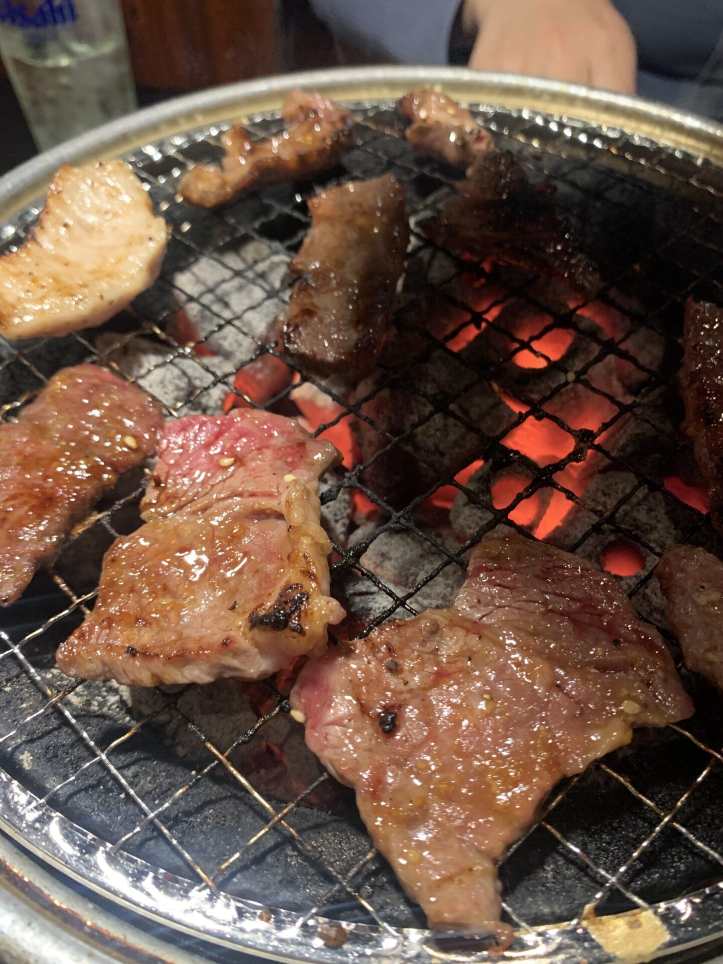 平塚 寅や 焼き肉店店内メニュー表 本格炭火焼肉