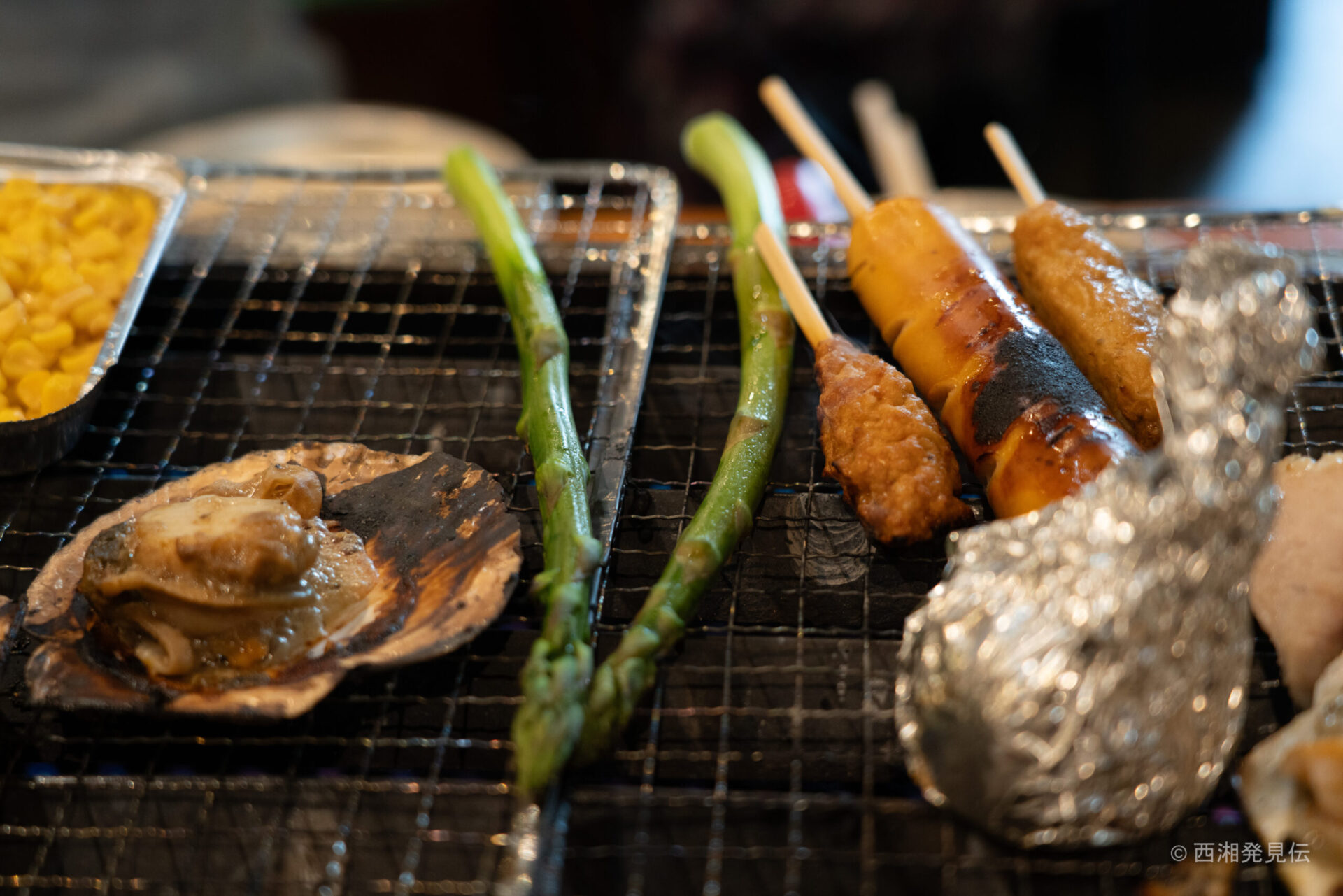 ちがさき俱楽部は海鮮や浜焼きが80分食べ放題のお店です。野菜やフランクフルトも焼くことが出来ます。